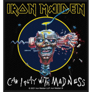 Ecusson Iron Maiden - Can I Play with Madness
