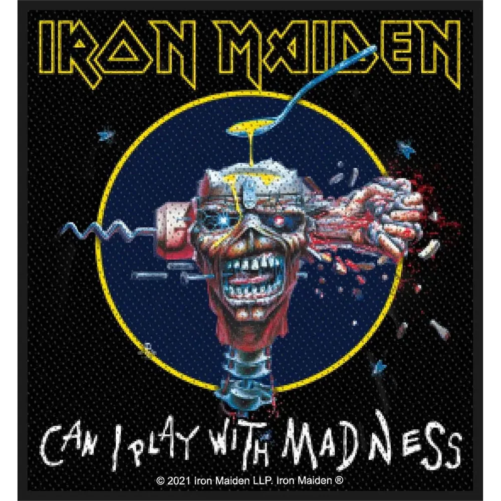 Ecusson Iron Maiden - Can I Play with Madness