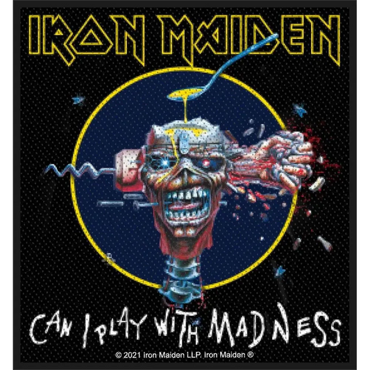 Ecusson Iron Maiden - Can I Play with Madness
