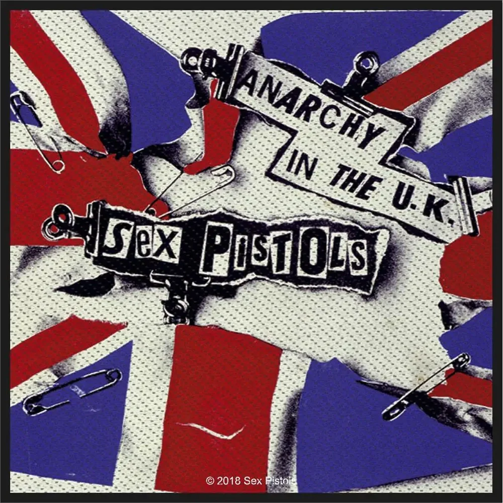 Sew-on patch Sex Pistols - Anarchy in the U.K.