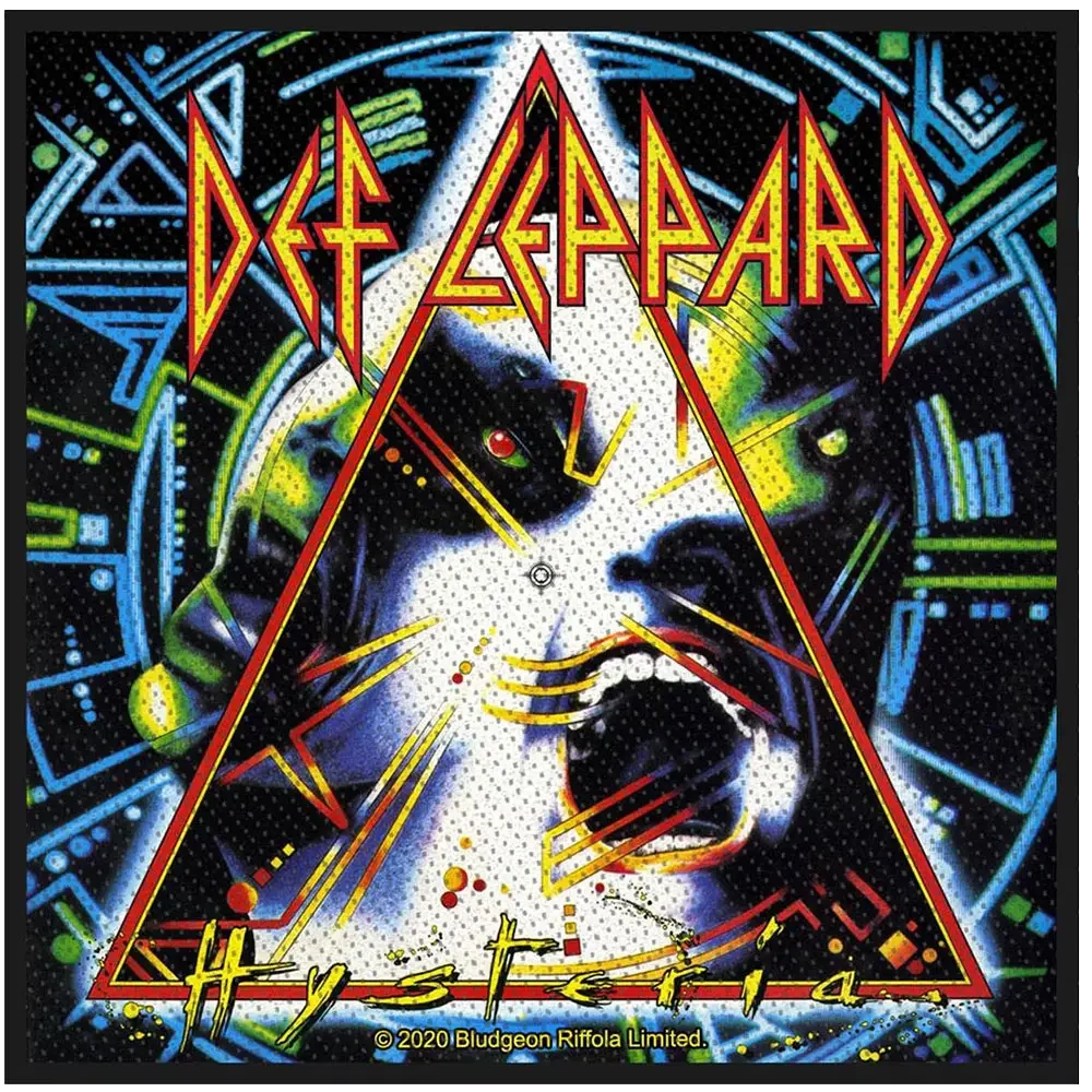 Sew-on patch Def Leppard - Hysteria