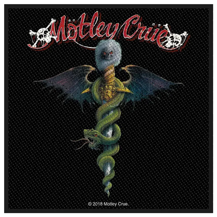 Sew-on patch Mötley Crüe - Dr. Feelgood