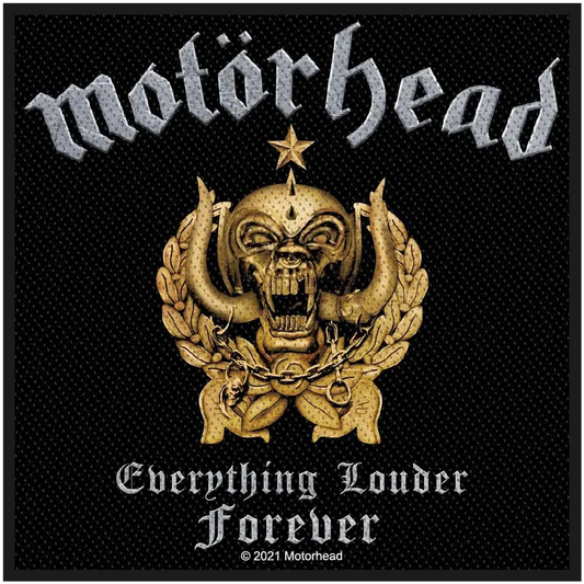 Ecusson Motörhead - Everything Louder Forever
