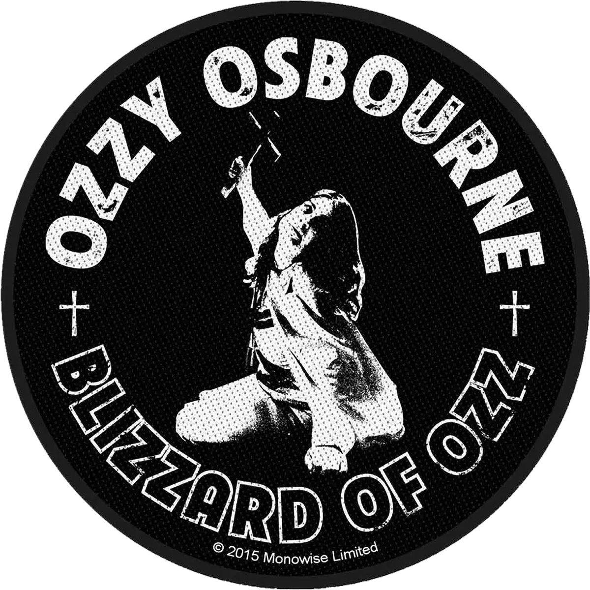 Ecusson Ozzy Osbourne - Blizzard of Ozz | Ozzy Osbourne badge - Blizzard of Ozz