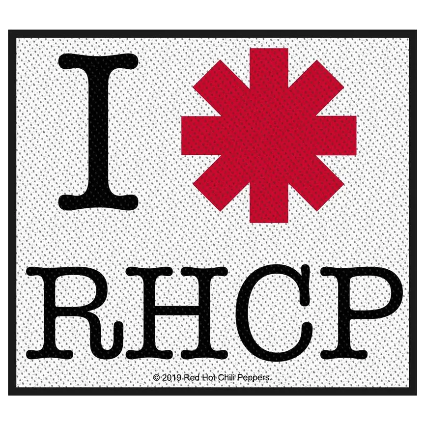 Ecusson Red Hot Chili Peppers - I ? RHCP