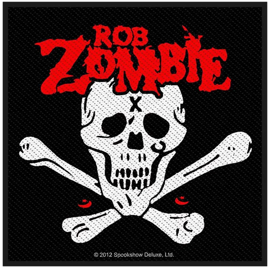 Ecusson Rob Zombie - Skull & bones logo
