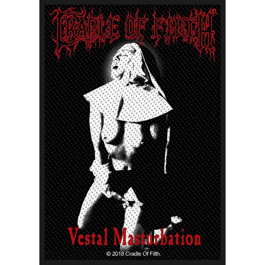 Ecusson Cradle of Filth - Vestal Masturbation