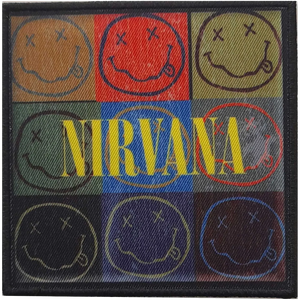 Ecusson Nirvana - Smiley Warhol