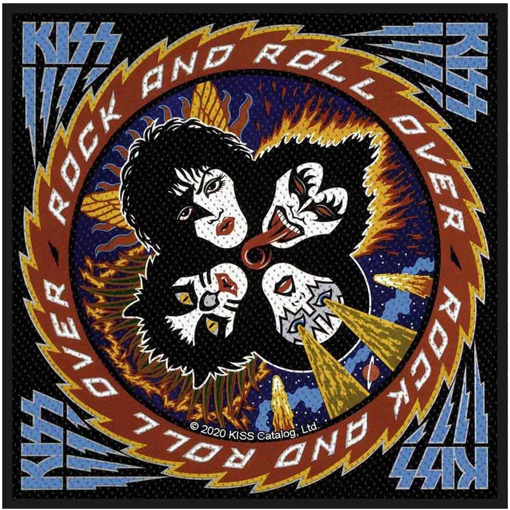 Ecusson Kiss - Rock and Roll Over
