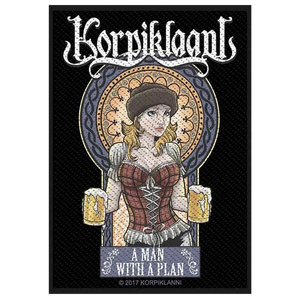 Ecusson Korpiklaani - A Man with a Plan