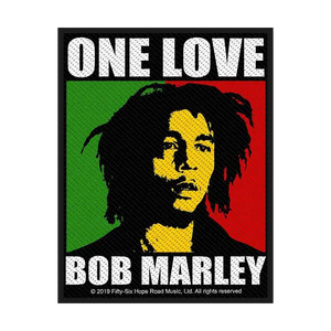 Ecusson Bob Marley - One Love