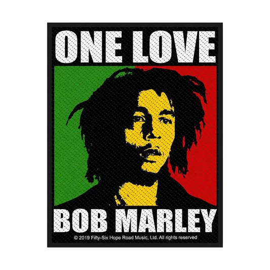 Ecusson Bob Marley - One Love