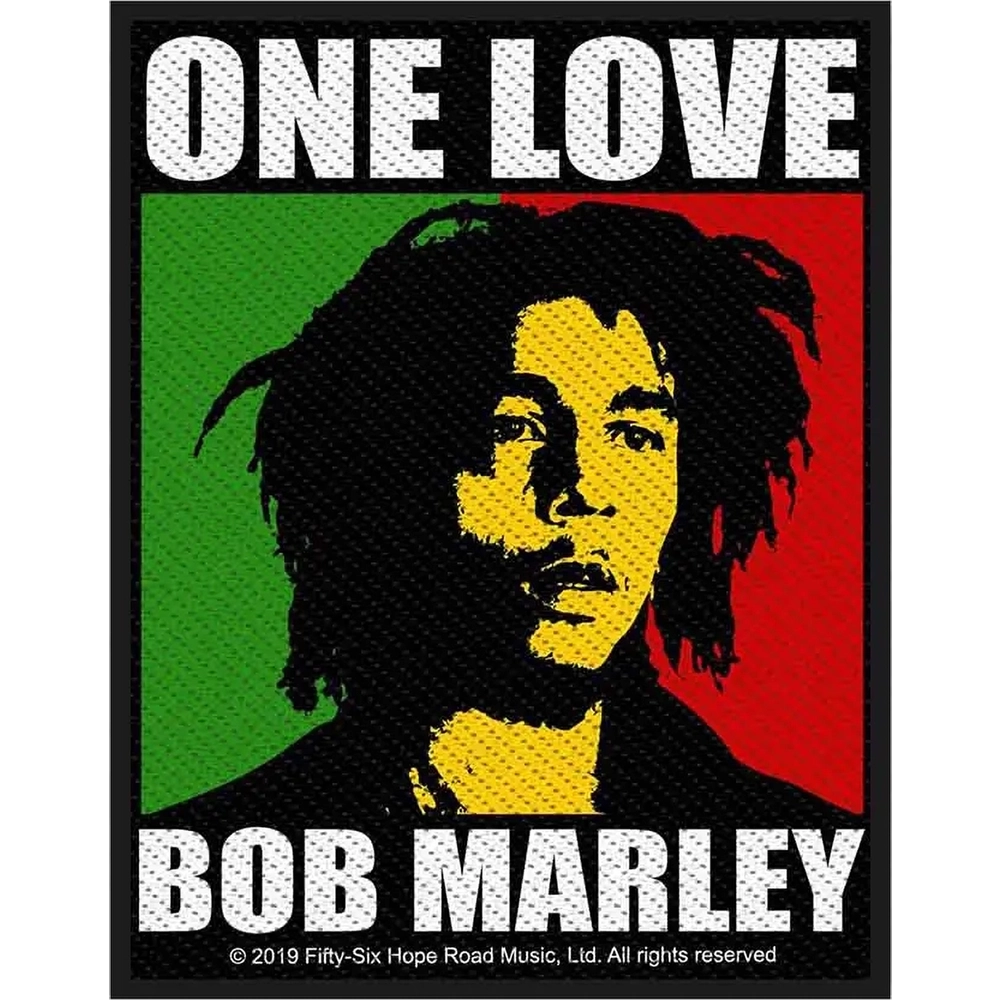 Ecusson Bob Marley - One Love | Bob Marley Patch - One Love