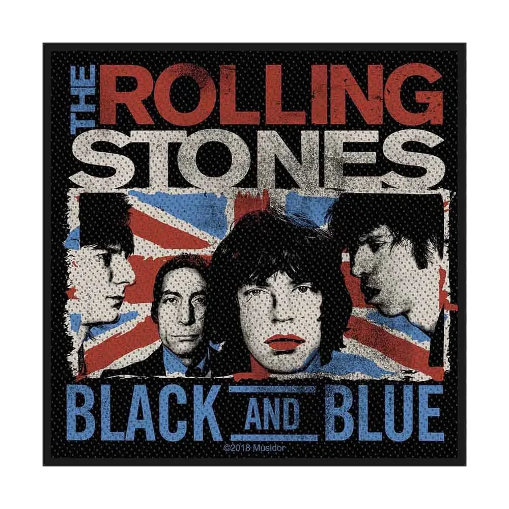 Ecusson Rolling Stones - Black and Blue