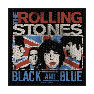 Ecusson Rolling Stones - Black and Blue
