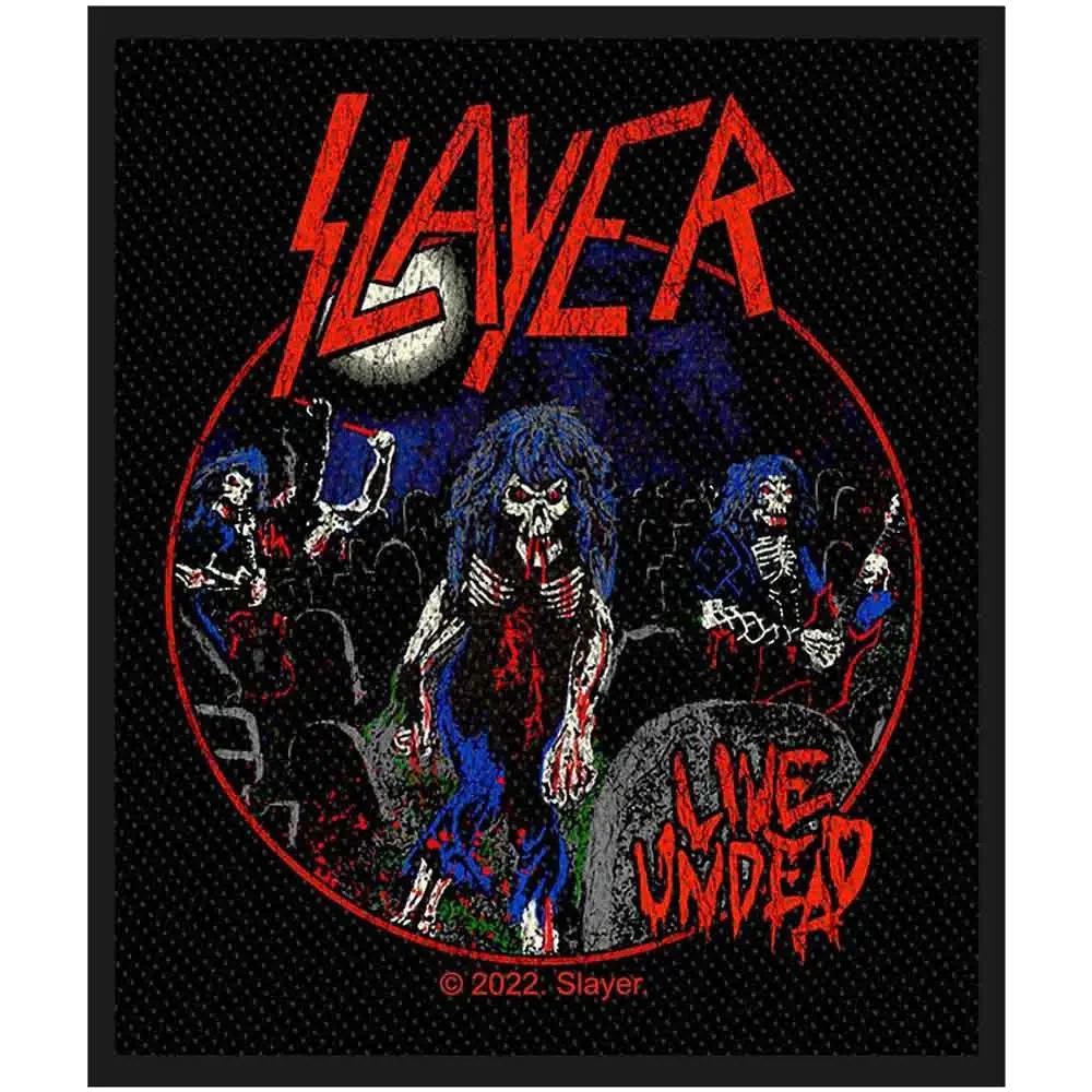 Sew-on patch Slayer - Live Undead