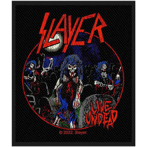 Ecusson Slayer - Live Undead
