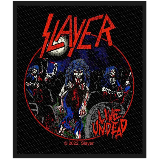 Ecusson Slayer - Live Undead