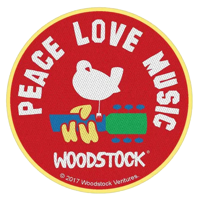 Ecusson Woodstock