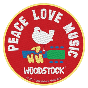 Ecusson Woodstock