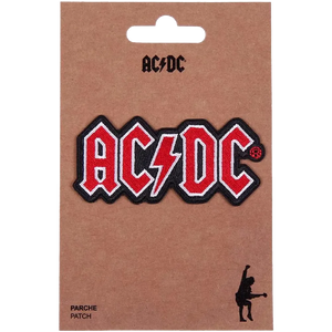 Ecusson AC/DC – Logo rouge - vue 2