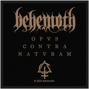 Ecusson Behemoth - Opvs Contra Natvram