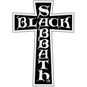 Ecusson Black Sabbath - Logo Croix