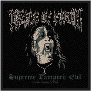 Ecusson Cradle of Filth - Supreme Vampyric Evil