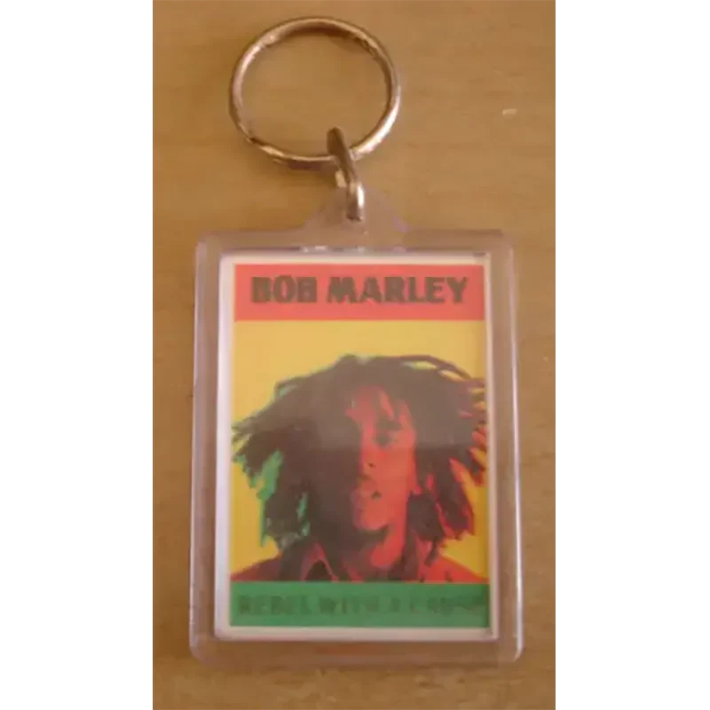 Porte-clés Bob Marley - Rebel with a cause