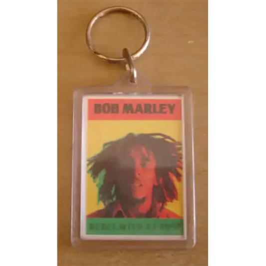 Porte-clés Bob Marley - Rebel with a cause