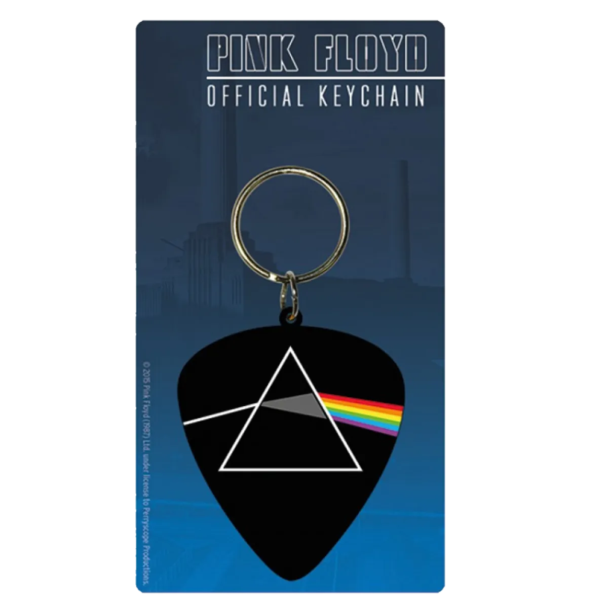 Porte-clés médiator Pink Floyd dans son emballage