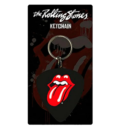 Porte-clés médiator Rolling Stones dans son emballage
