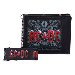 Portefeuille AC/DC – Black Ice avec chaîne