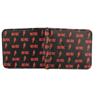 Portefeuille AC/DC – Logos + éclairs - vue 2