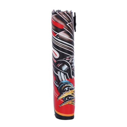 Côté du porte-monnaie Judas Priest Screaming for Vengeance avec détails de l’aigle métallique
