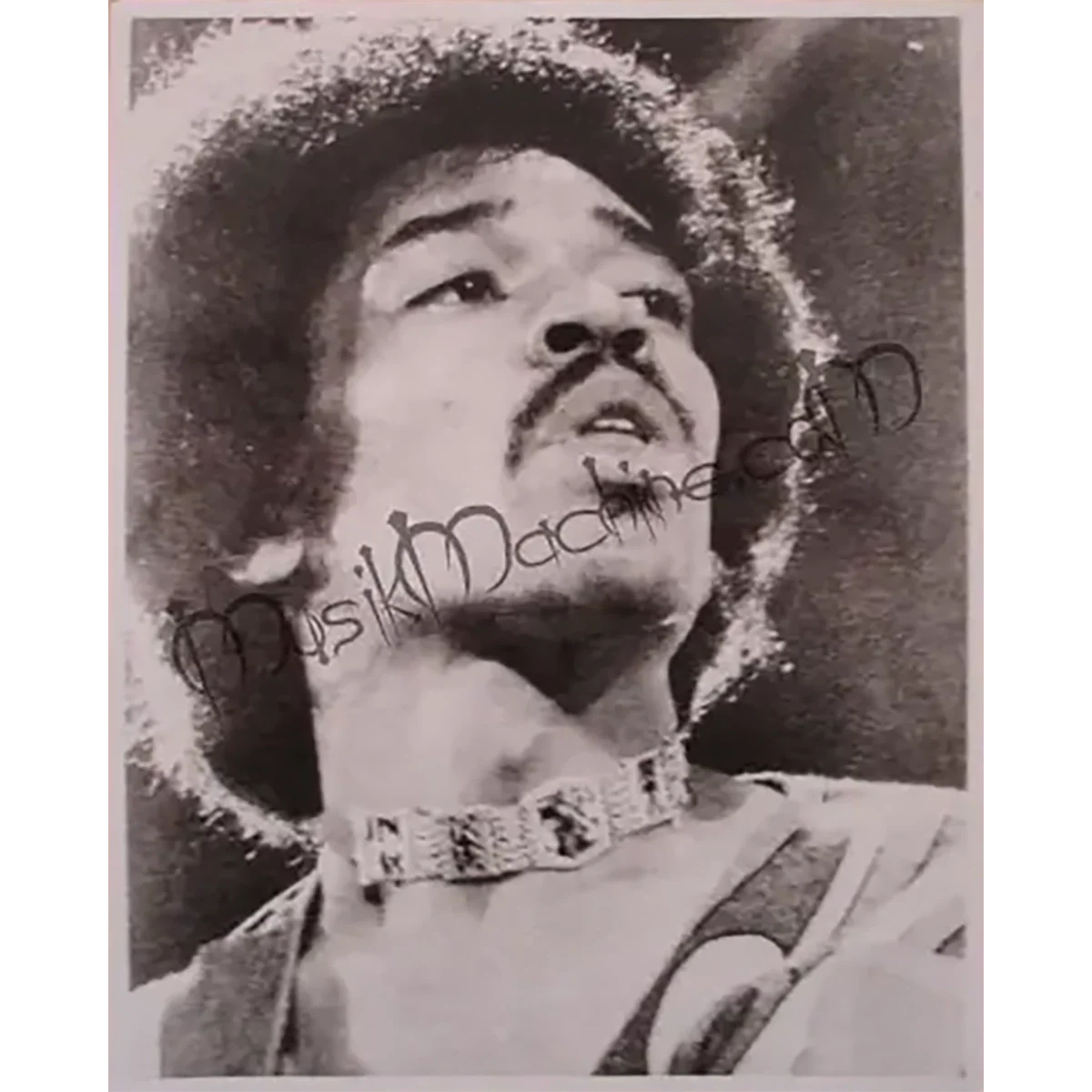 Photo Jimi Hendrix - Ile de Wight (20x25cm)