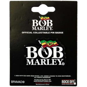 Pin Badge Bob Marley - vue 2