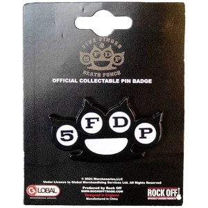 Pin Badge Five Finger Death Punch - vue 2