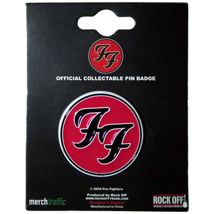 Pin Badge Foo Fighters - vue 2