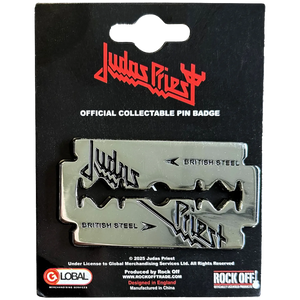 Pin's Judas Priest - British Steel - vue 2