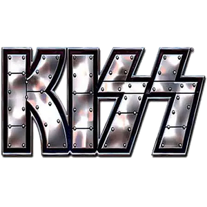 Pin Badge Kiss - Logo
