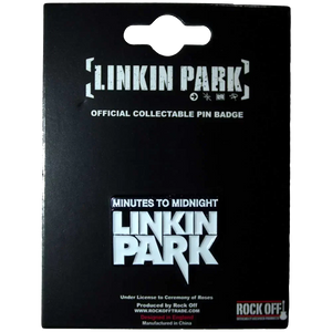 Pin Badge Linkin Park - Minutes to Midnight - vue 2