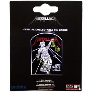Pin's Metallica - ...And Justice for All - vue 2
