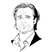 Logo officiel Brad Pitt