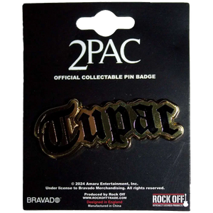 Pin Badge Tupac - vue 2