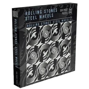 Puzzle Rolling Stones - Steel wheels - vue 2