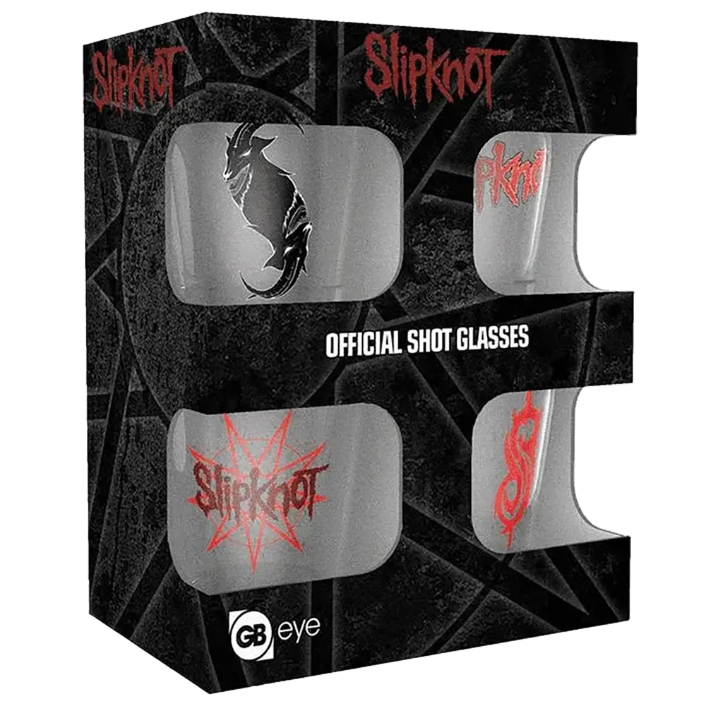 4 shooter glasses Slipknot