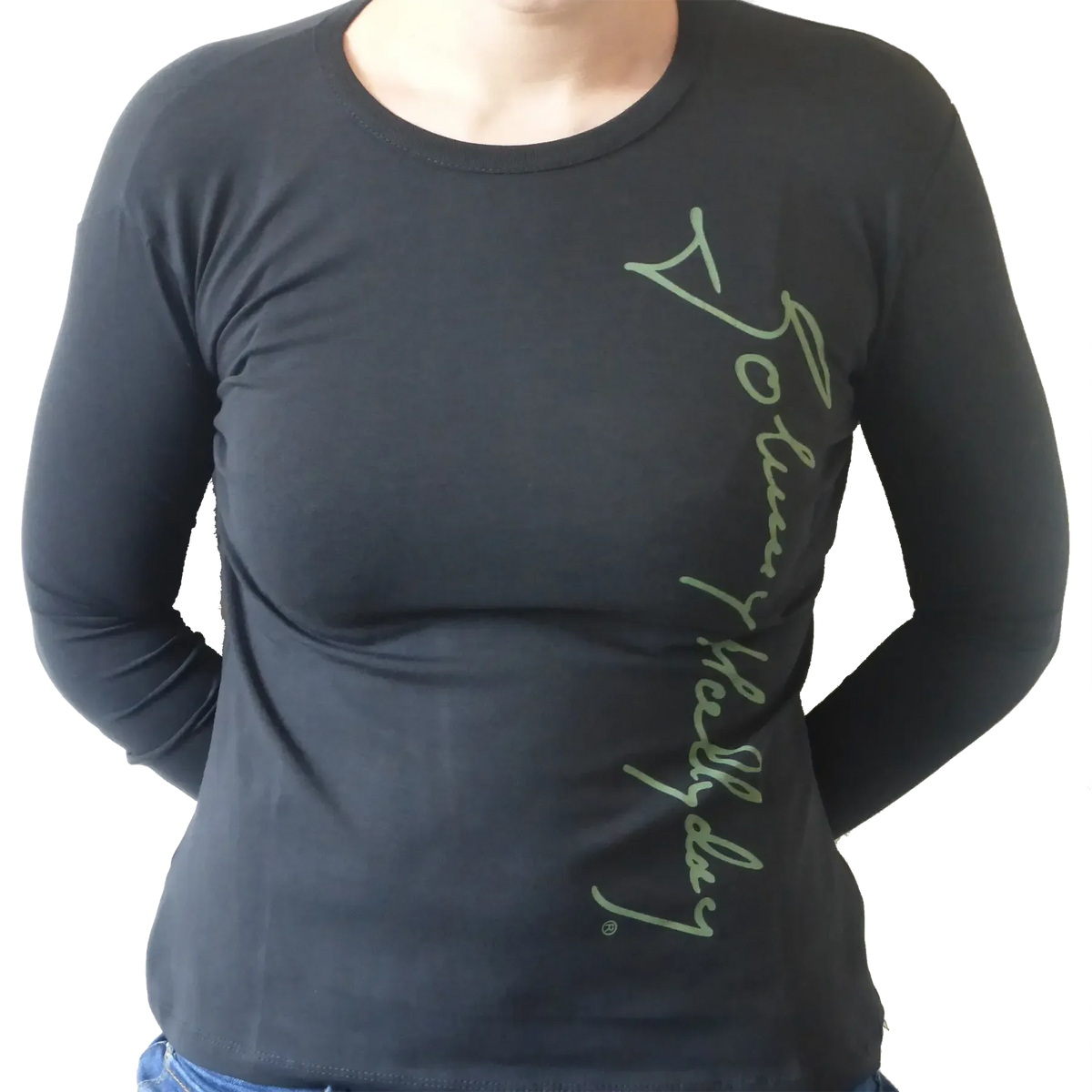T-shirt Femme Johnny Hallyday [manches longues]