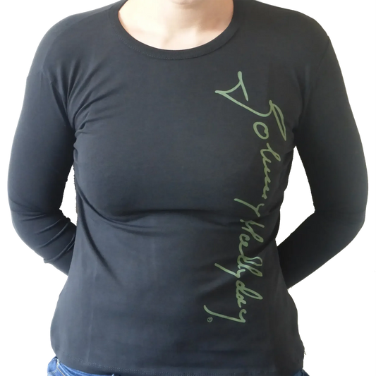 T-shirt Femme Johnny Hallyday [manches longues]