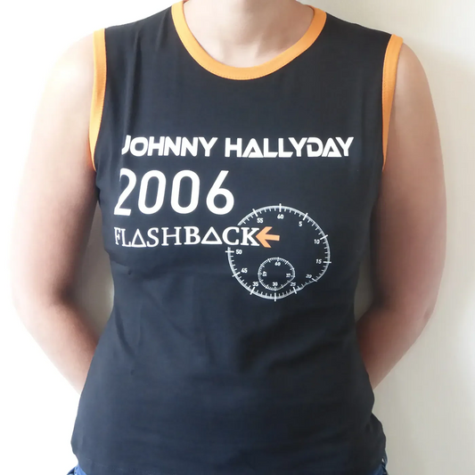T-shirt Femme Johnny Hallyday - Flashback 2006 (débardeur)